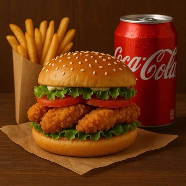 Strip Burger (Fries and Drink)